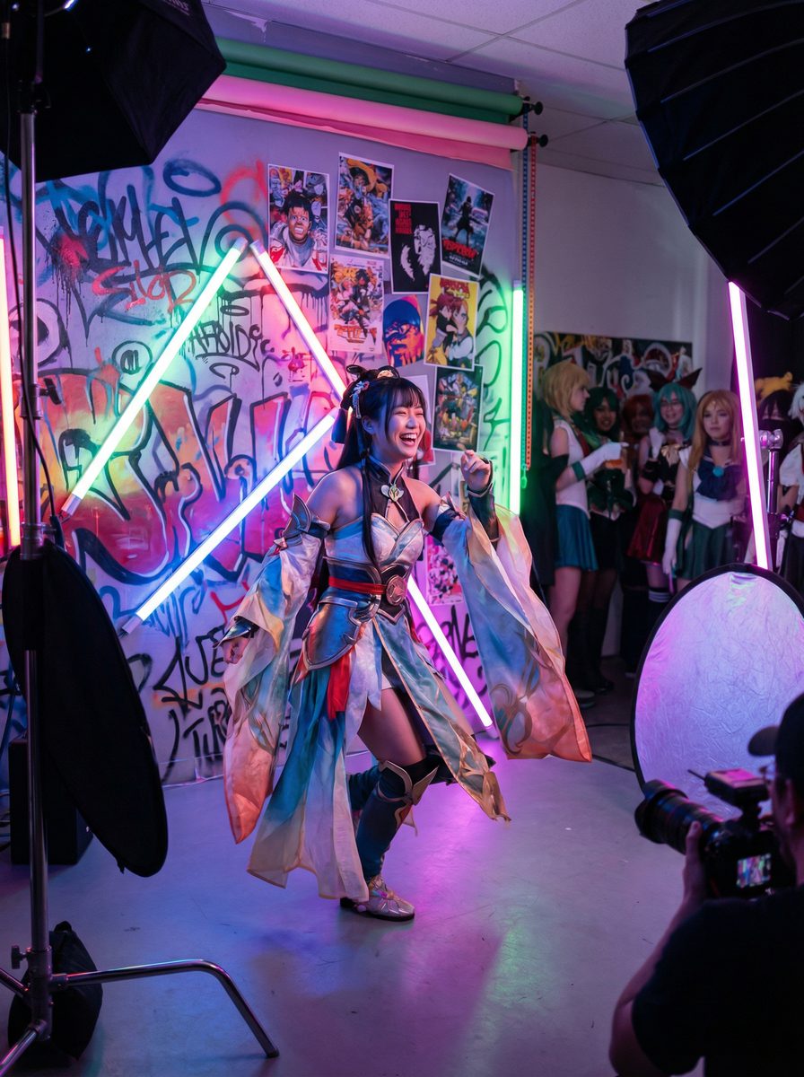 暗网传媒cosplay拍摄